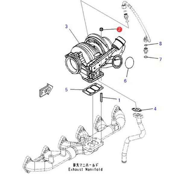 6745-81-8041 6745818041 valve hydraulic tank